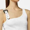 Baroque Buckle Ribbed Tank Top Baroque Buckle Ribbed Tank Top