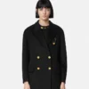 Cashmere-Blend Double-Breasted Peacoat Cashmere-Blend Double-Breasted Peacoat