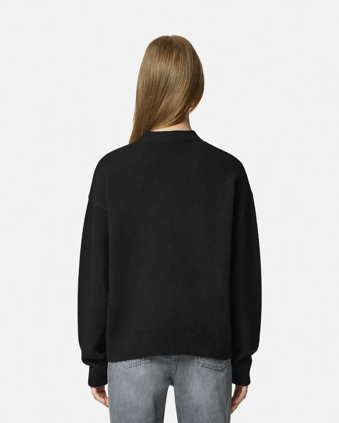 Cashmere-Wool Knit Boxy Cardigan Cashmere-Wool Knit Boxy Cardigan