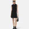 Cashmere-Wool Knit Shift Mini Dress Cashmere-Wool Knit Shift Mini Dress
