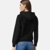 Cashmere-Wool Knit Zip Hoodie