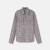 Checked Wool Flannel Shirt
