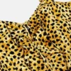 Cheetah Allover Silk Bodysuit Cheetah Allover Silk Bodysuit