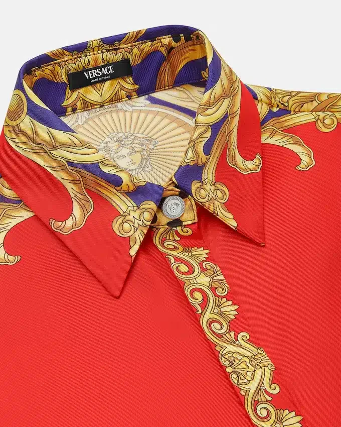 Cheetah Barocco Silk Shirt Cheetah Barocco Silk Shirt