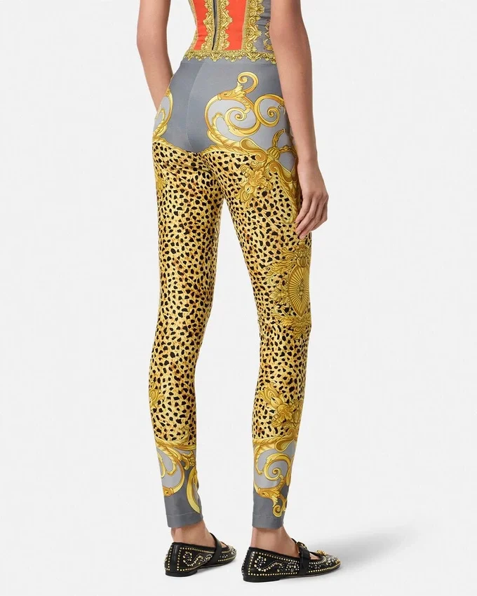 Cheetah Foulard Leggings Cheetah Foulard Leggings