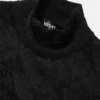 Chenille Fitted Mock-Neck Top