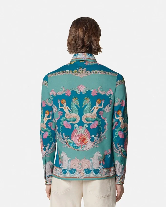 Coral Theatre Cotton Shirt Coral Theatre Cotton Shirt