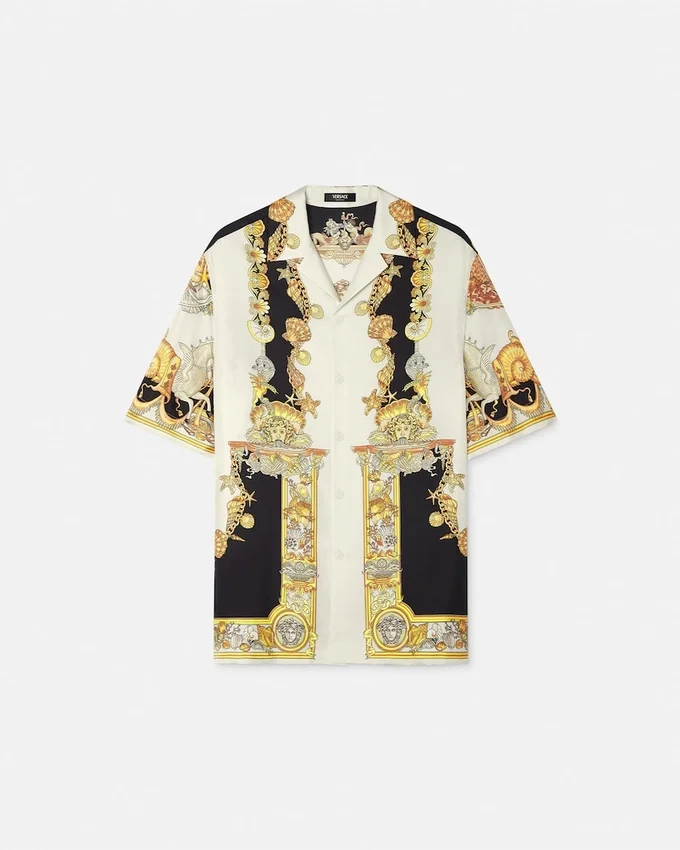 Coral Theatre Silk Shirt Coral Theatre Silk Shirt