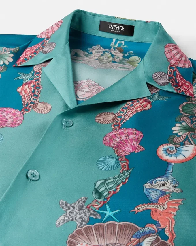 Coral Theatre Silk Shirt Coral Theatre Silk Shirt