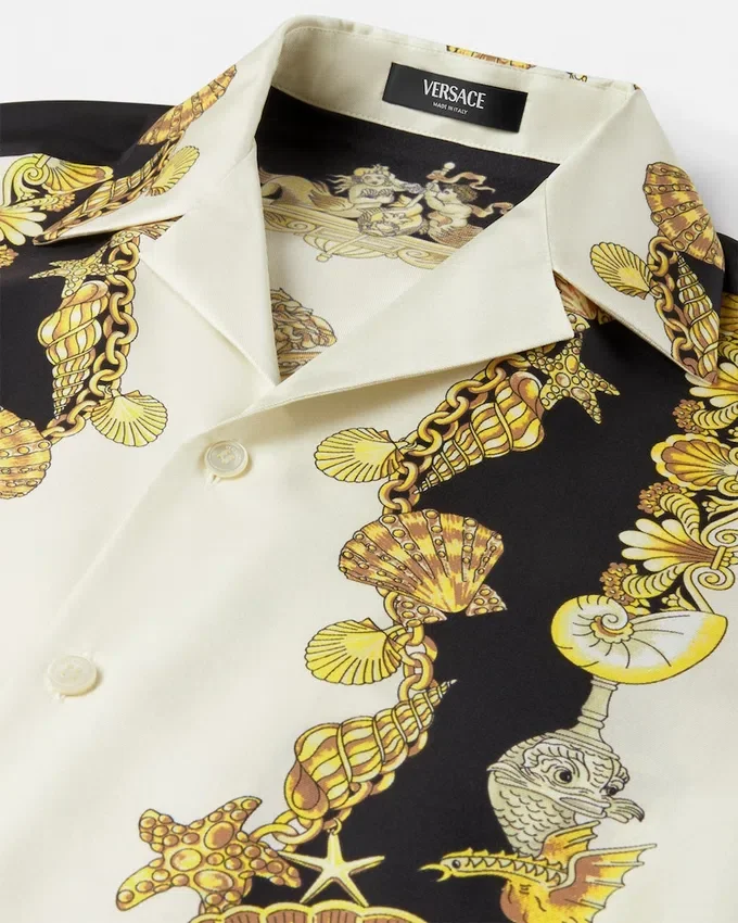 Coral Theatre Silk Shirt Coral Theatre Silk Shirt