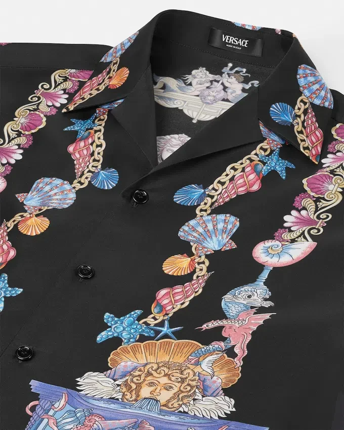 Coral Theatre Silk Shirt Coral Theatre Silk Shirt