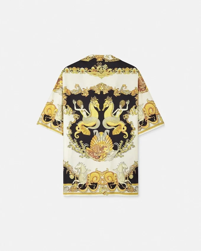 Coral Theatre Silk Shirt Coral Theatre Silk Shirt