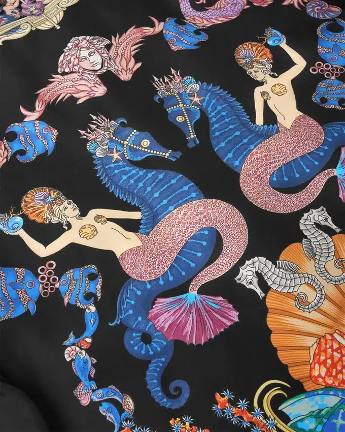 Coral Theatre Silk Shirt Coral Theatre Silk Shirt