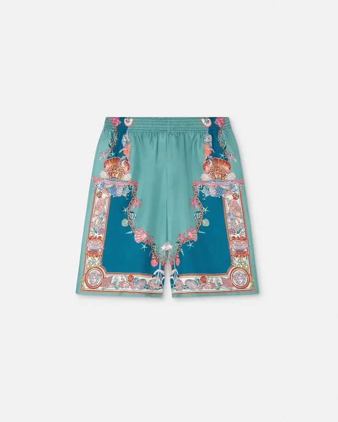 Coral Theatre Silk Shorts Coral Theatre Silk Shorts