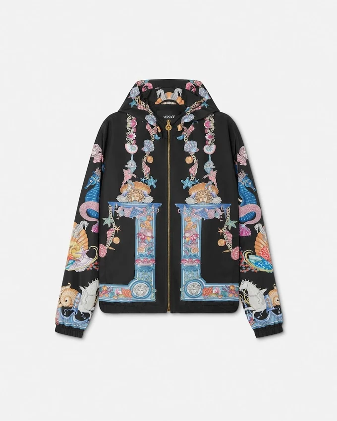 Coral Theatre Windbreaker Jacket Coral Theatre Windbreaker Jacket