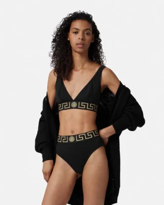 Cotton-Jersey High-Waist Briefs