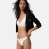 Cotton-Jersey Triangle Bralette
