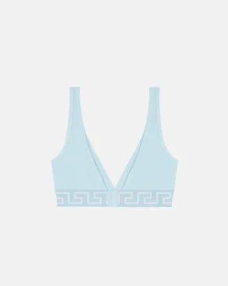 Cotton-Jersey Triangle Bralette