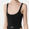 Cotton Ribbed Bodysuit Cotton Ribbed Bodysuit