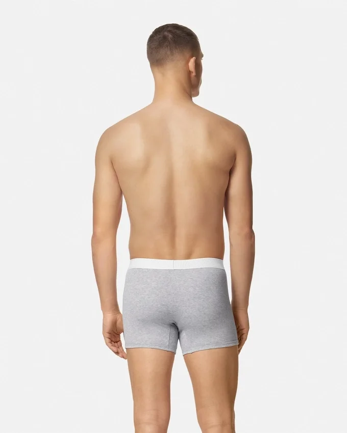 Cotton Ribbed Long Trunks Cotton Ribbed Long Trunks