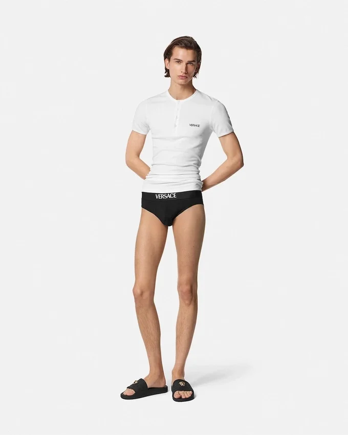 Cotton Ribbed T-Shirt Cotton Ribbed T-Shirt