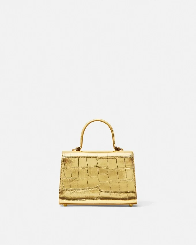 Croc-Effect Medusa ’95 Small Handbag Croc-Effect Medusa ’95 Small Handbag