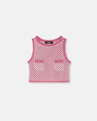 Crochet Boxy Knit Top