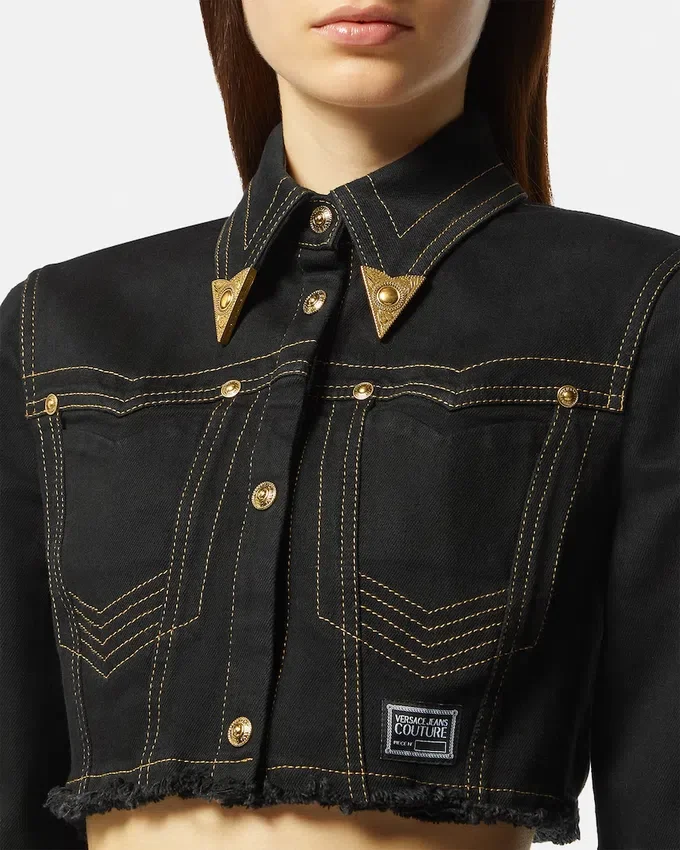 Crop Denim Jacket Crop Denim Jacket