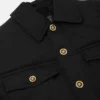 Crushed Nylon Satin Padded Jacket Crushed Nylon Satin Padded Jacket