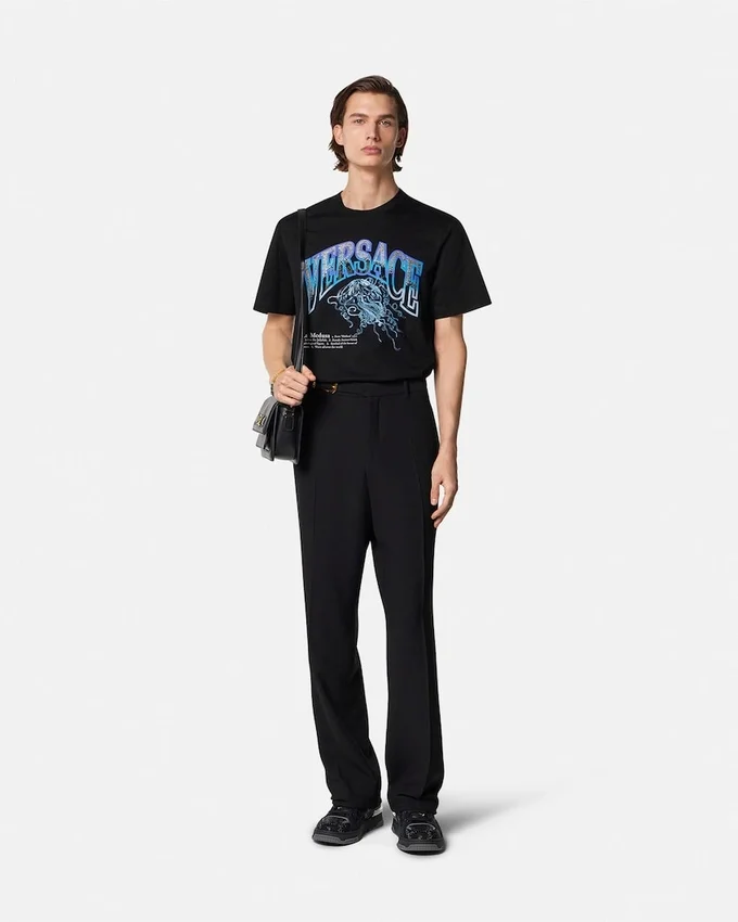 Crystal La Medusa Varsity T-Shirt Crystal La Medusa Varsity T-Shirt