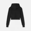 Crystal Logo Crop Hoodie
