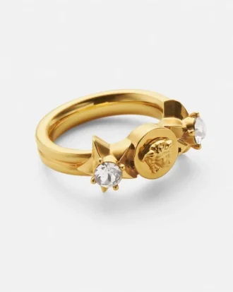 Crystal Medusa Star Ring