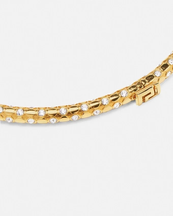 Crystal Metal Mesh Choker Crystal Metal Mesh Choker