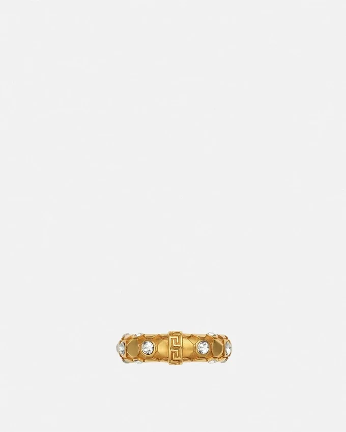 Crystal Metal Mesh Ring Crystal Metal Mesh Ring