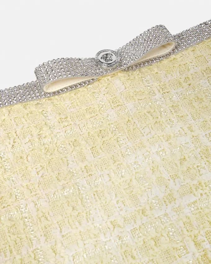 Crystal Tweed A-Line Mini Skirt Crystal Tweed A-Line Mini Skirt