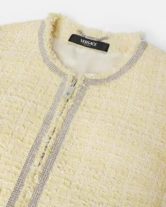 Crystal Tweed Cardigan Jacket