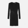 Deep V-Neck Crépe Mini Dress Deep V-Neck Crépe Mini Dress