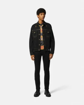 Denim Blouson Jacket