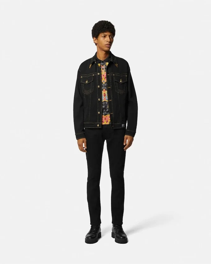 Denim Blouson Jacket Denim Blouson Jacket