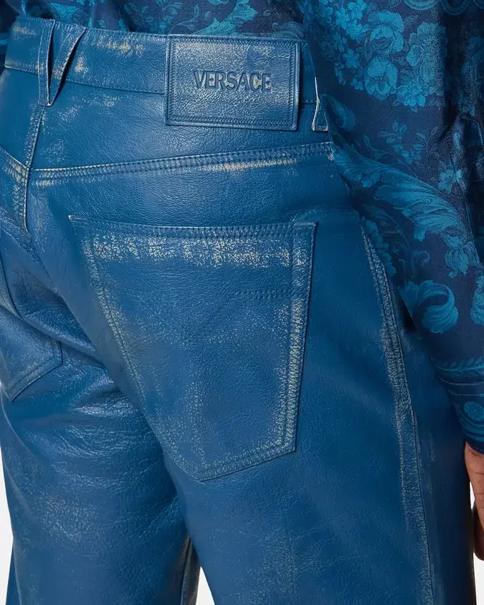 Distressed Leather Pants Distressed Leather Pants