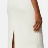 Double-Wool Crépe Pencil Skirt