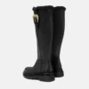 Drew Baroque Buckle Knee-High Boots