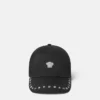 Embellished Cotton Baseball Cap Embellished Cotton Baseball Cap