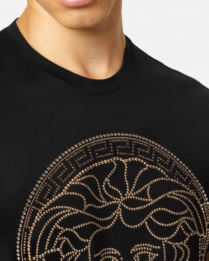 Embellished Cotton-Jersey T-Shirt Embellished Cotton-Jersey T-Shirt