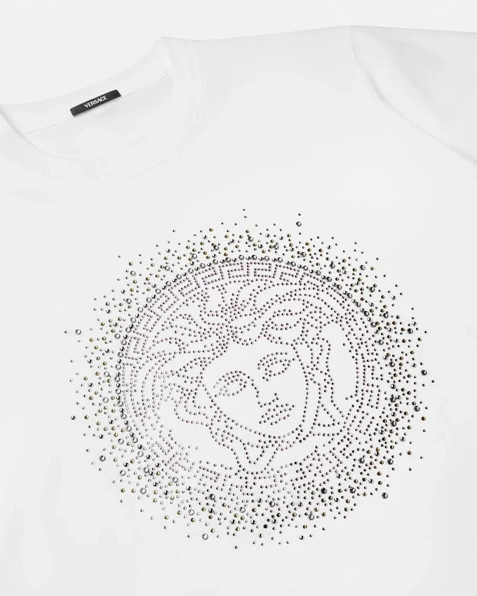 Embellished Cotton-Jersey T-Shirt Embellished Cotton-Jersey T-Shirt