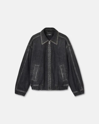 Embellished Denim Blouson Embellished Denim Blouson
