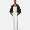 Embellished Denim Blouson Embellished Denim Blouson