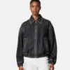 Embellished Denim Blouson Embellished Denim Blouson