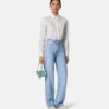 Embellished High-Waist Regular-Fit Jeans Embellished High-Waist Regular-Fit Jeans