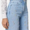 Embellished High-Waist Regular-Fit Jeans Embellished High-Waist Regular-Fit Jeans
